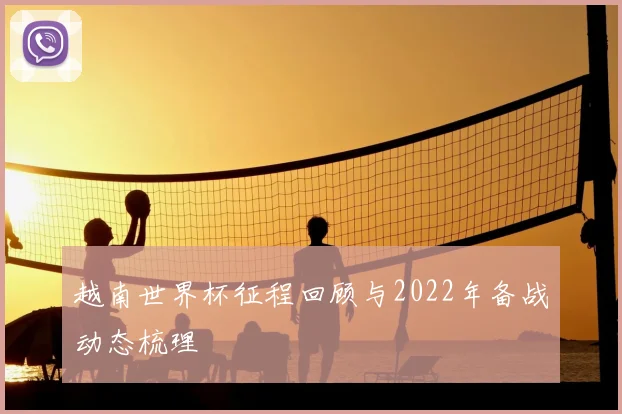 越南世界杯征程回顾与2022年备战动态梳理