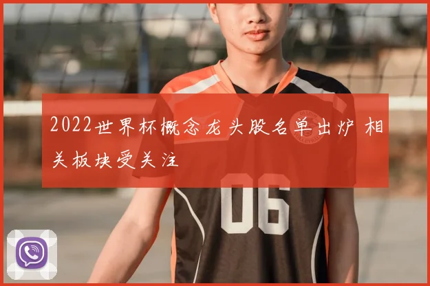 2022世界杯概念龙头股名单出炉 相关板块受关注